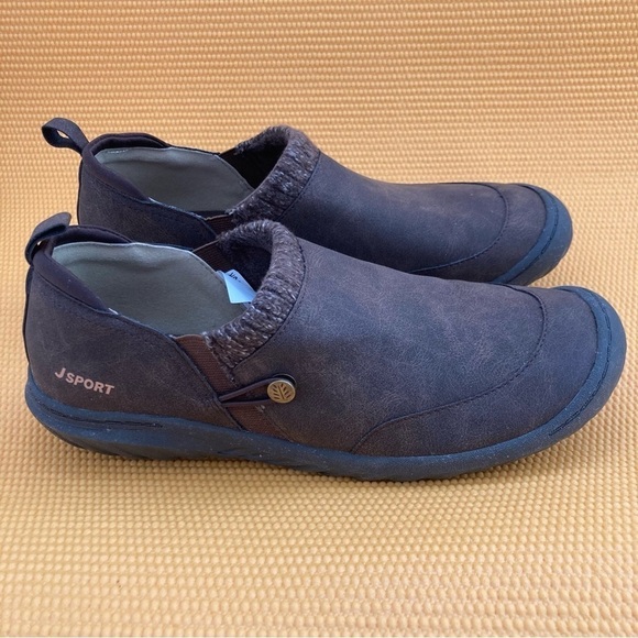 JSport By Jambu Shoes Womens 10 M Alice Loafers Comfort S3ALC34 Brown Sl… - Picture 1 of 8